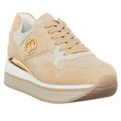 Sneakers Cola beige/écru-Laura Biagiotti Outlet