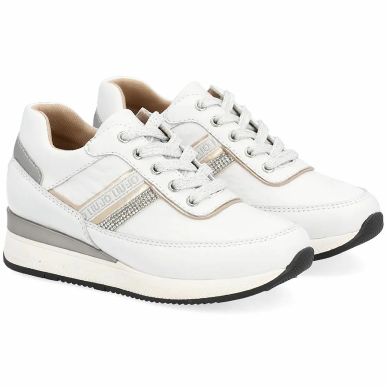 Sneakers Connie blanc/argenté-Liu-Jo Clearance