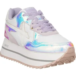 Femme W6YZ Baskets^Sneakers Deva violettes