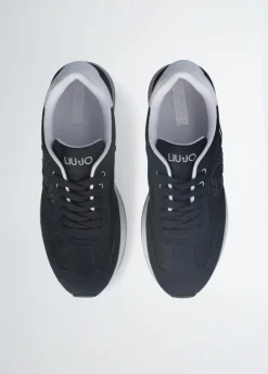 Femme Liu-Jo Baskets^Sneakers Dreamy Noires et Blanches