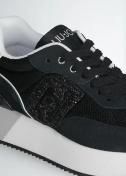 Femme Liu-Jo Baskets^Sneakers Dreamy Noires et Blanches