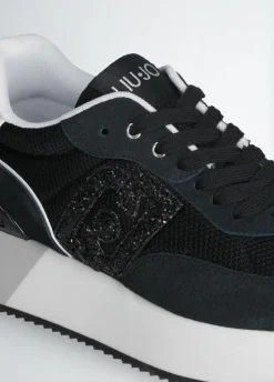Femme Liu-Jo Baskets^Sneakers Dreamy Noires et Blanches
