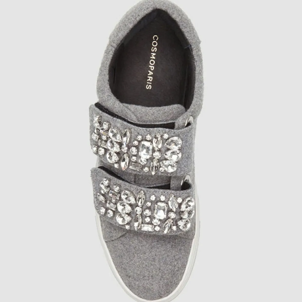 Femme Cosmoparis Baskets^Sneakers Edya grises