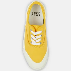 Sneakers en Coton Bio Gnace jaunes-Good News Hot