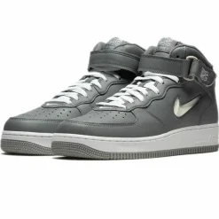 Sneakers en Cuir Air Force Mid Jewel Nyc grises-Nike Best