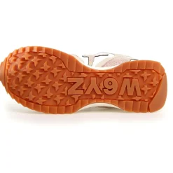 Femme W6YZ Baskets^Sneakers en Cuir Anny beiges