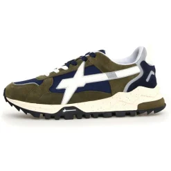 Homme W6YZ Baskets^Sneakers en Cuir Breeze kaki