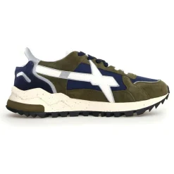 Homme W6YZ Baskets^Sneakers en Cuir Breeze kaki