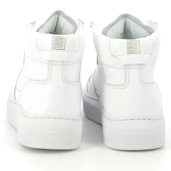 Sneakers en Cuir Cayma High blanc-Piola