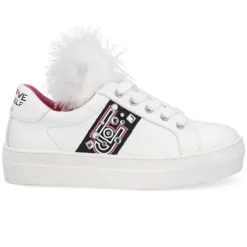 Sneakers en Cuir Chic blanches-Liu-Jo Sale
