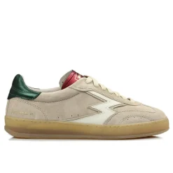 Sneakers en cuir Club beiges-Moa Concept Clearance