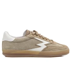 Sneakers en cuir Club beiges-Moa Concept