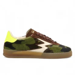 Femme Moa Concept Baskets^Sneakers en cuir Club camouflage