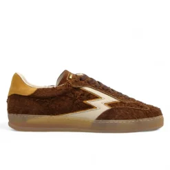 Homme Moa Concept Baskets^Sneakers en cuir Club marron