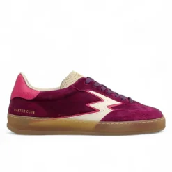 Sneakers en cuir Club rose-Moa Concept
