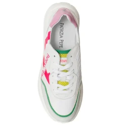 Sneakers en Cuir Costa blanc/rose-Patrizia Pepe Hot
