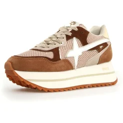 Sneakers en Cuir Deva beiges-W6YZ Clearance