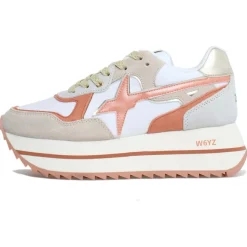 Sneakers en Cuir Deva beiges-W6YZ Clearance