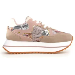 Sneakers en Cuir Deva beiges-W6YZ Clearance