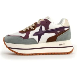 Femme W6YZ Baskets^Sneakers en Cuir Deva blanches