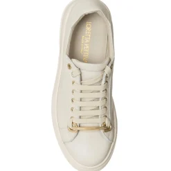 Femme Loretta Pettinari Baskets^Sneakers en Cuir Grega écrues