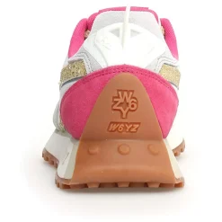 Femme W6YZ Baskets^Sneakers en Cuir Jet2 argentées