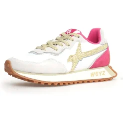 Femme W6YZ Baskets^Sneakers en Cuir Jet2 argentées