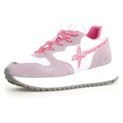 Femme W6YZ Baskets^Sneakers en Cuir Jet blanches