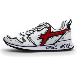 Sneakers en Cuir Jet blanches-W6YZ Hot
