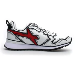 Sneakers en Cuir Jet blanches-W6YZ Hot