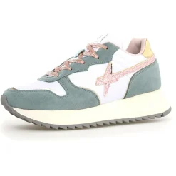 Femme W6YZ Baskets^Sneakers en Cuir Jet blanches