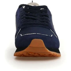 Sneakers en Cuir Jet bleu marine-W6YZ New