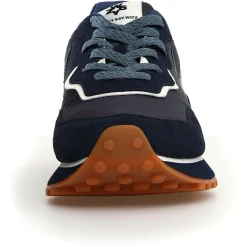 Homme W6YZ Baskets^Sneakers en Cuir Jet2 bleu marine