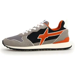 Sneakers en Cuir Jet grises-W6YZ Clearance