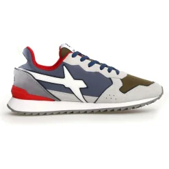 Sneakers en Cuir Jet kaki-W6YZ Clearance