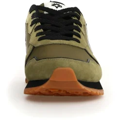 Sneakers en Cuir Jet kaki-W6YZ New