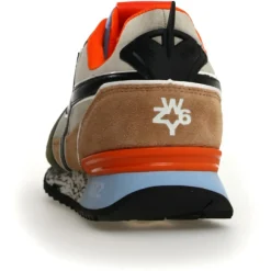 Sneakers en Cuir Jet kaki-W6YZ Hot