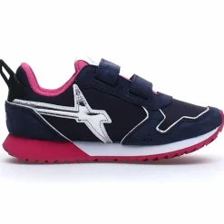 Sneakers en Cuir Jet marine-W6YZ New
