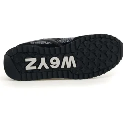 Sneakers en Cuir Jet noires-W6YZ Online