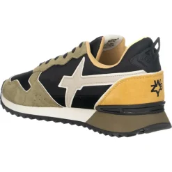 Homme W6YZ Baskets^Sneakers en Cuir Jet noires