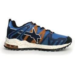 Sneakers en Cuir K2 bleu marine-W6YZ New