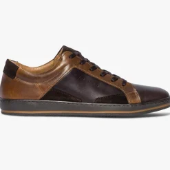 Homme Bocage Baskets^Sneakers en Cuir Kuala marron