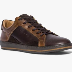 Homme Bocage Baskets^Sneakers en Cuir Kuala marron