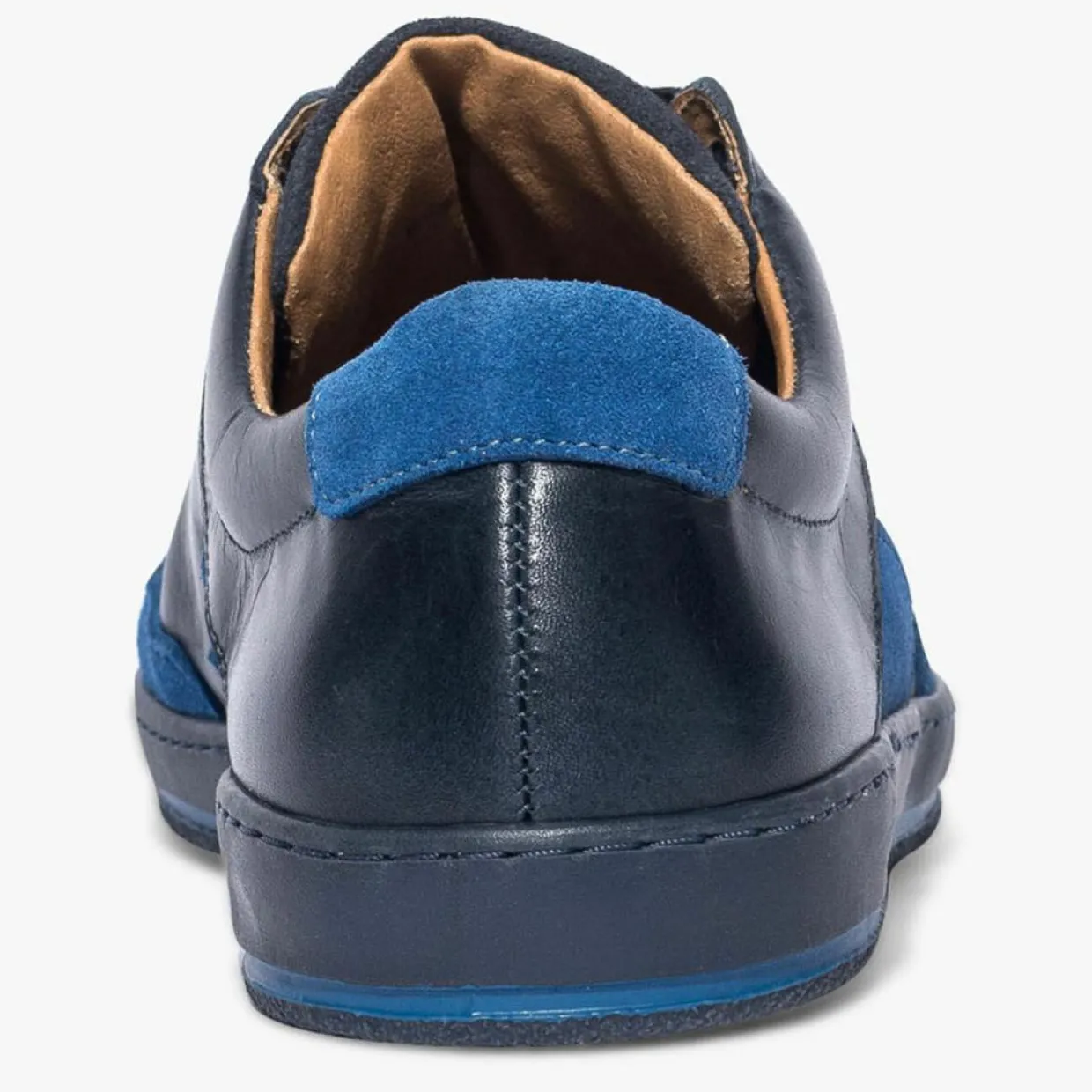 Homme Bocage Baskets^Sneakers en Cuir Kuala marine