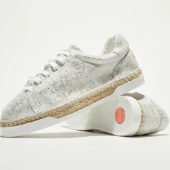 Femme Canal Saint Martin Baskets^Sneakers en Cuir Lancry marbre