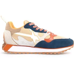 Homme W6YZ Baskets^Sneakers en Cuir Loop beiges