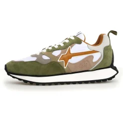 Homme W6YZ Baskets^Sneakers en Cuir Loop beiges