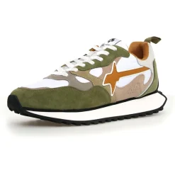 Homme W6YZ Baskets^Sneakers en Cuir Loop beiges