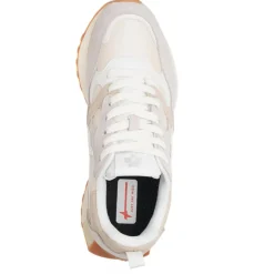 Femme W6YZ Baskets^Sneakers en Cuir Loop beiges