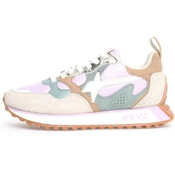 Sneakers en Cuir Loop beiges-W6YZ New